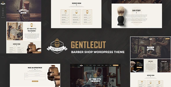 Gentlecut – Hair Salon and Barbershop WordPress Theme